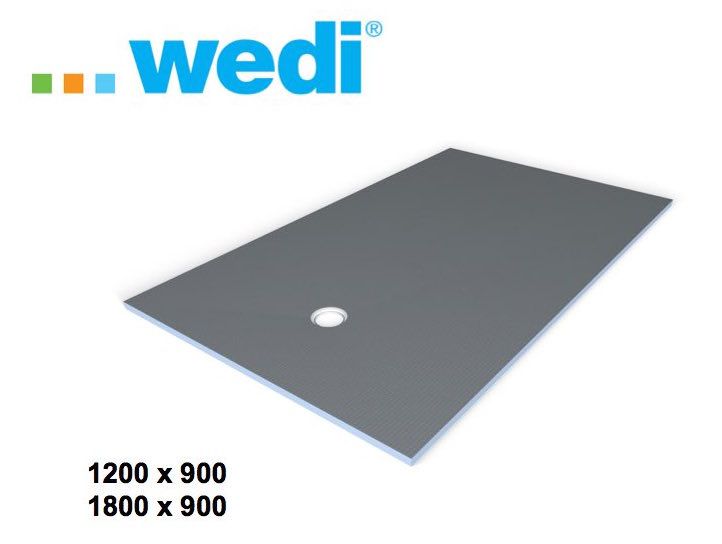 Shower tray A carreler Wedi Shower trays wedi Fundo Primo, offset