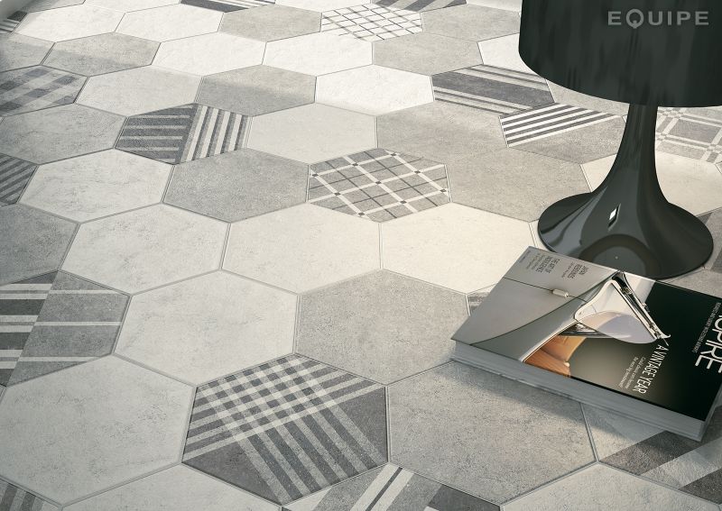 Bathroom Grey Floor Tiles