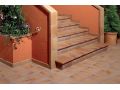 Angle of stair step 5 x 33 x 33 cm - Stretched sandstone tiles - artois sandstone type - aragon gres - klinker buchtal