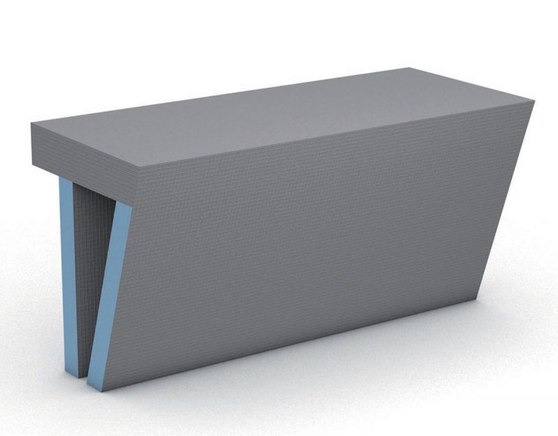 Wedi tile shower seat, Wedi bench SANOASA 2 Wedi 90x38 cm 900 x