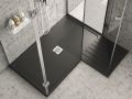 Custom shower tray, with drying range - DRYING ZONE XL