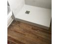 Baseboard, resin base color of shower trays, finishing Pierre