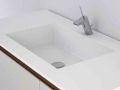 Small washbasin, 50 x 40 cm, in Solid Surface - MINI