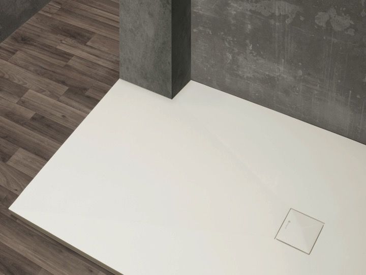 Shower Tray Type Corian In Mineral Resin Solid Surface Dilos