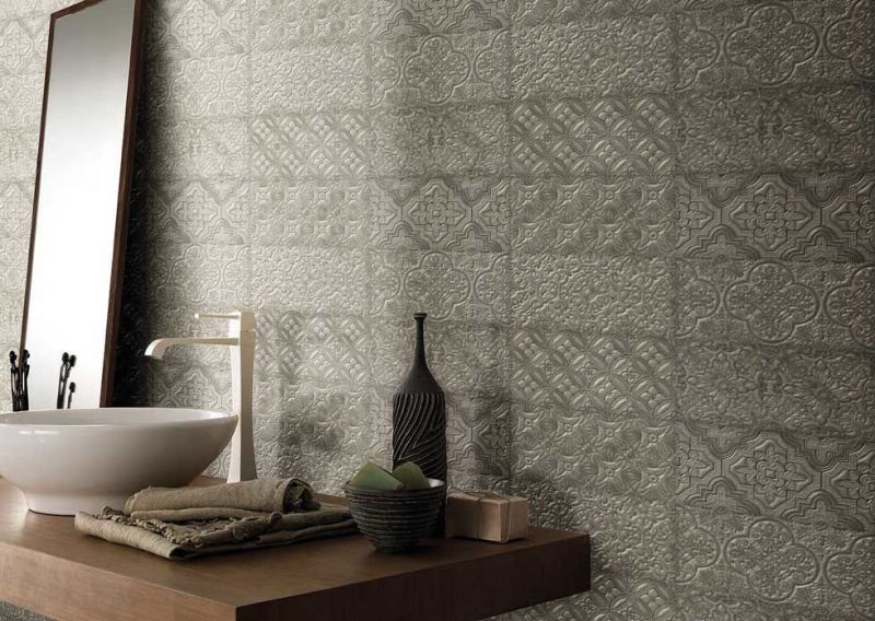 Dante Decor Light Grey 12 X 24 Cm Earthenware Tiles The