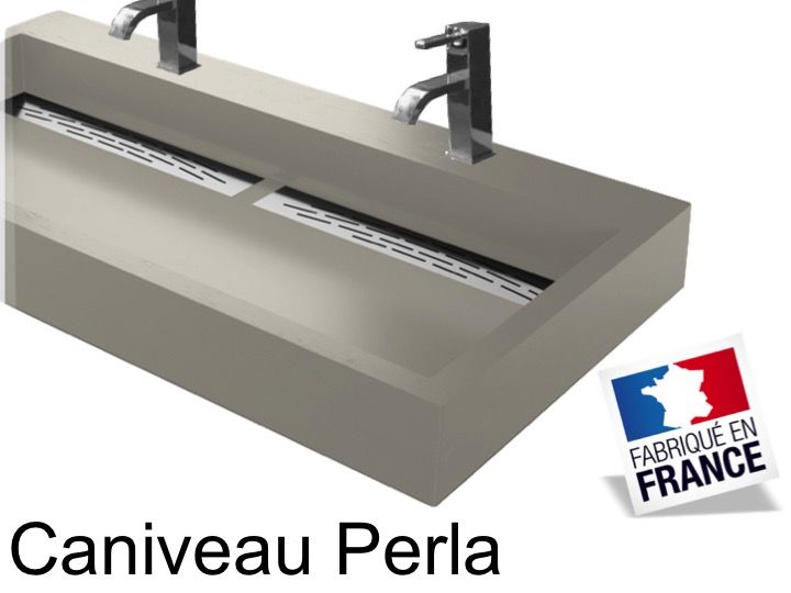 Double Vanity Hanging Or To Put Width 50 X 120 Cm In Resin