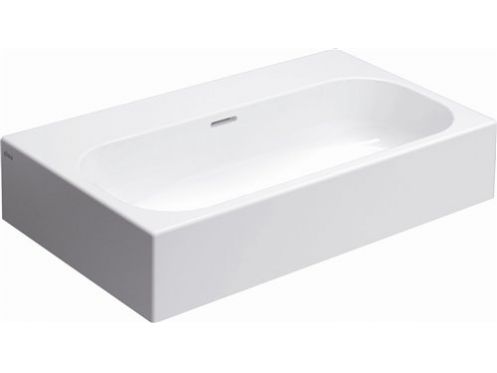 Washbasin 70 x 42 cm, white ceramic - MATCH ME 70