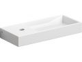 Washbasin, 19 x 45 cm, left tap - MINI WASH ME 45 LEFT