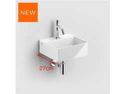 Design handwashbasin, 27 x 28 cm- NEW FLUSH 1