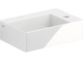 Design hand washbasin, 25 x 36 cm, tap on the right - NEW FLUSH 2