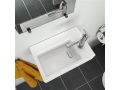 Washbasin, 25 x 36 cm, with tap hole - FLUSH 2