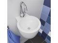 Design washbasin, with tap hole - FLUSH 6