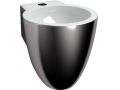 Designer washbasin, platinum color - FLUSH 6