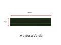 Moldura and Tira 28 cm - wall tile, in the Oriental style.