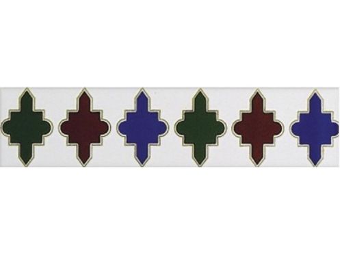CALABROTE 2 - 7 x 28 cm, wall tiles, Oriental style.