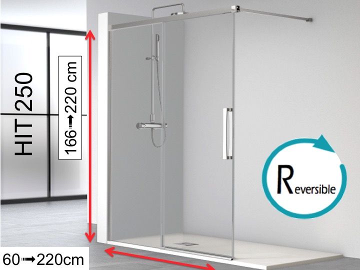 Shower Enclosures Length 120 Open Enclosure X 195 Cm Open Shower Enclosure 120 X 195 Cm Fixed Glass With Sliding Door Hit250