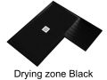 Custom shower tray, with drying range - DRYING ZONE XL