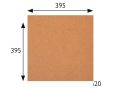 Natural 40 x 40 cm  - Stretched sandstone tile - Type Gr�s d'Artois - Gres Aragon - Klinker Buchtal