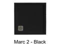 Square shower trays, with edging, drainage in angle, in mineral resin - MARC II