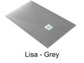Custom-made XXL shower tray with smooth finish - LEEDS