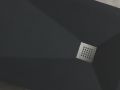 Custom-made XXL shower tray with smooth finish - LEEDS