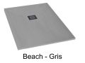 Shower tray extra-thin, sand finish - BEACH