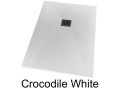 Shower trays, crocodile leather effect finish - CROCODILE