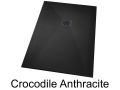 Shower trays, crocodile leather effect finish - CROCODILE