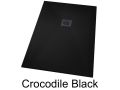Shower trays, crocodile leather effect finish - CROCODILE