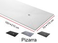 Shower tray custom, extra flat - PIZARRA