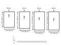 Extra-smooth non-slip shower tray - LISO