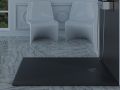 Extra-smooth non-slip shower tray - LISO