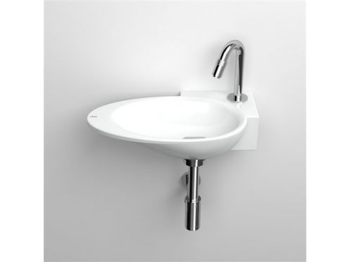 Washbasin, 25 x 39 cm, tap right - FIRST RIGHT