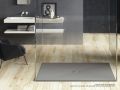 Shower tray, with resin drain cover - VULCANO COVER 100
