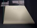 Shower tray, with resin drain cover - VULCANO COVER 100