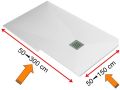 Custom shower tray, all creations on plan - ARCHITECT