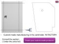 Side exhaust shower tray - LEEDS FRONTAL