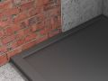Shower tray with ultra-slim designer drain channel - LONDON