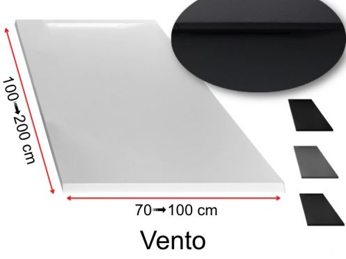 Shower tray with discreet evacuation - VENTO