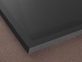 Shower tray with designer channel on the length - COSMO SIDE