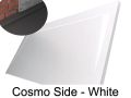 Shower tray with designer channel on the length - COSMO SIDE