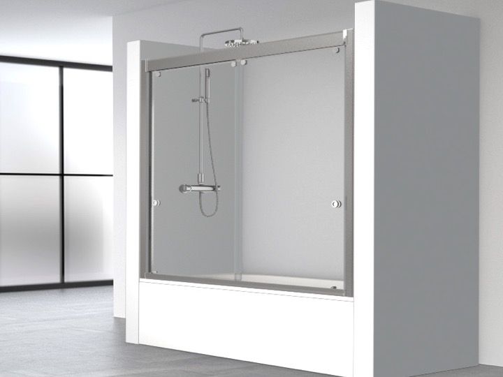 Sliding Bath Screen 110x150 Double Sliding Doors Ta111