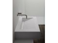 Designer washbasin, channel, 100 x 46 cm, suspended or free-standing - LONDON 50