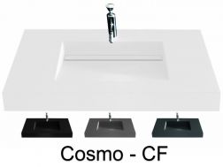 Washstand, 200 x 50 cm, channel basin - COSMO CF 50