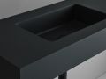 Washstand, 200 x 50 cm, Three built-in washbasin - CONTRACT X3