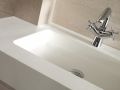 Washstand, 200 x 50 cm, two built-in washbasins - CONTRAT X2