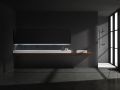 Washstand, 350 x 50 cm, two built-in washbasins - CONTRAT X2