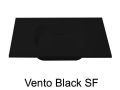 Design vanity top, 120 x 50 cm, suspended or standing, in mineral resin - VENTO 60
