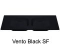 Double washbasin top, 100 x 50 cm, suspended or table top, in mineral resin - VENTO 40 DOUBLE