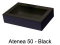 Washbasin, colors, 50 x 30 cm, mineral resin - ATENA 50
